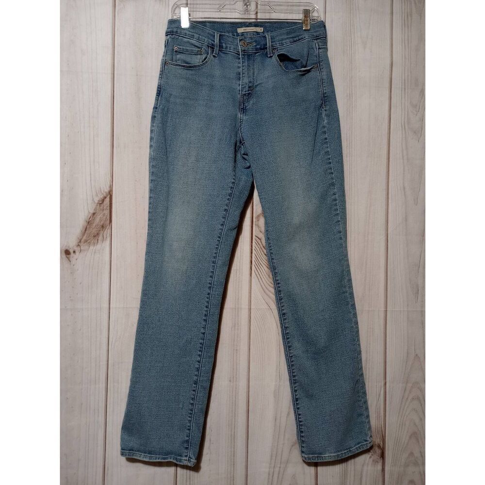 Levi's Jeans Ladies 8 505 Straight Light Wash